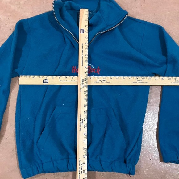 Vintage 90s Hard Rock Cafe New York Fleece Pullover‎ Angstron - Picture 4 of 5